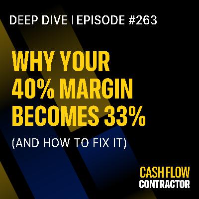263 - Why Your 40% Margin Becomes 33% (And How to Fix It) 263 - Why Your 40% Margin Becomes 33% (And How to Fix It)
