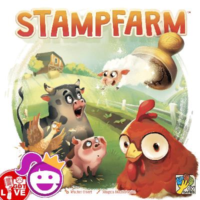 Stampfarm secondo Ginevra #1: dadi e timbrini coloratissimi (e una fattoria super pucciosa) hanno convinto Ginevra a rubarmi il microfono per parlare di questo gioco da tavolo; è stata dura ma...