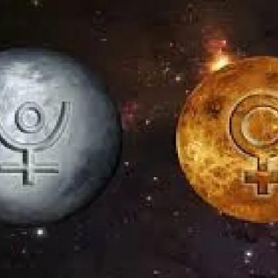 Aspectos de PLUTÓN con VENUS Aspectos de PLUTÓN con VENUS