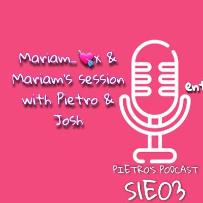 Mariam_💘x & Mariam's session with Pietro and Josh(girls feeling entitled to a guy's money) S1E03