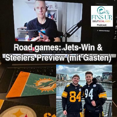 Road Games: Jets-Win & Steelers Preview (mit Gästen) Road Games: Jets-Win & Steelers Preview (mit Gästen)