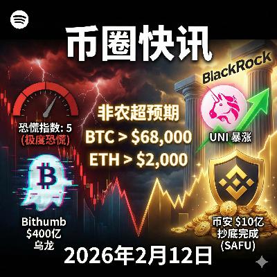 贝莱德入局 DeFi 引爆 UNI,币安 10 亿抄底完成,Bithumb 惊现 400 亿“幽灵比特币”乌龙 贝莱德入局 DeFi 引爆 UNI,币安 10 亿抄底完成,Bithumb 惊现 400 亿“幽灵比特币”乌龙