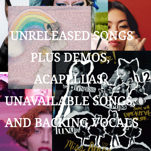 UNRELEASED SONGS ★*★* UNRELEASED SONGS ★*★*