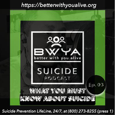 What You Must Know About Suicide {Know how to prevent suicide}