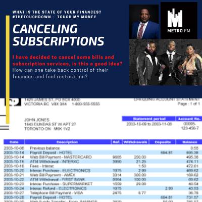 Should I be canceling subscriptions?