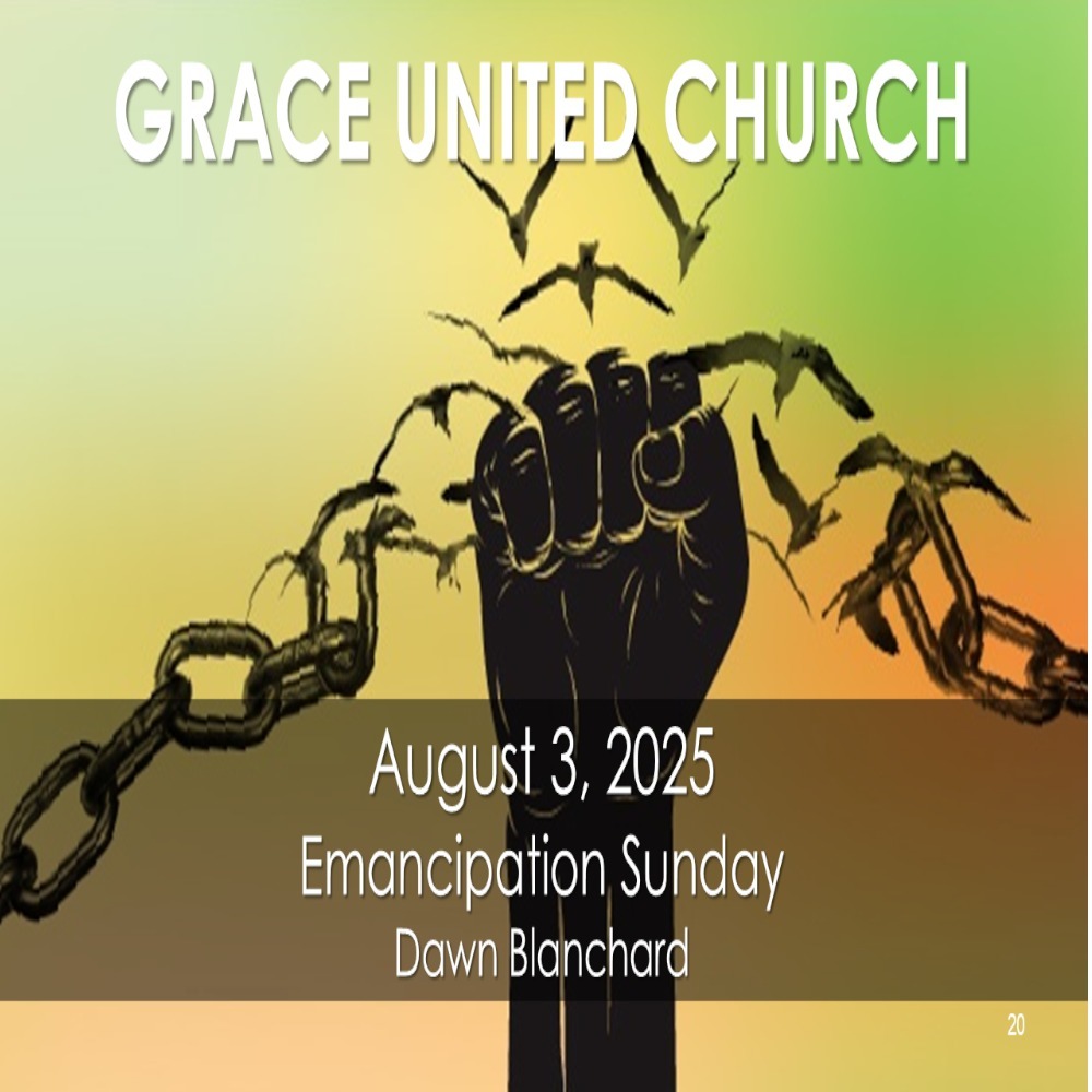August 3rd, 2025 - Emancipation Sunday