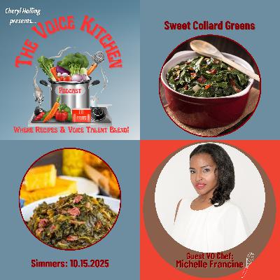 Michelle Francine . Sweet Collard Greens Michelle Francine . Sweet Collard Greens