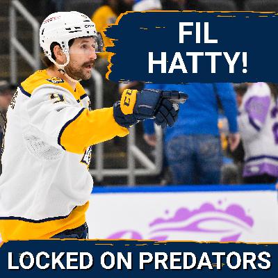 Filip Forsberg scores HAT TRICK in win over Blues | How the Predators dominated the Blues again