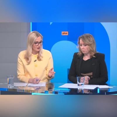 Na telo plus (26. 2.): Paula Puškárová (Hlas-SD) a Vladimíra Marcinková (SaS) Na telo plus (26. 2.): Paula Puškárová (Hlas-SD) a Vladimíra Marcinková (SaS)