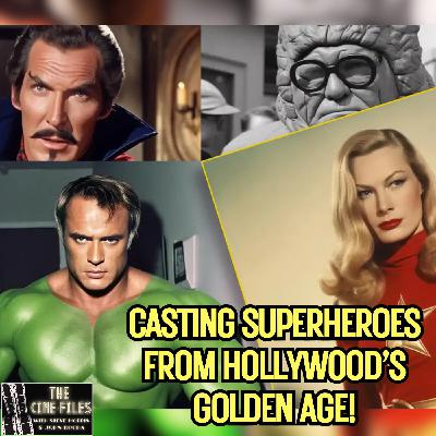 440 Marvel, DC Superheroes Cast from The Golden Age of Hollywood