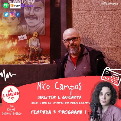 T3 E1 "Chichi e mais eu" Nico Campos e a recuperación do humor do seu pai