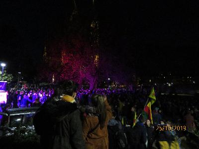 Gut besuchte Freiburger Kundgebung "Freiheit verteidigen - Gegen Rechtsruck und Repression" Gut besuchte Freiburger Kundgebung "Freiheit verteidigen - Gegen Rechtsruck und Repression"