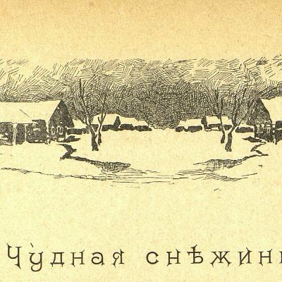 Чудная снежинка. Зимняя сказка. Н.А. Соловьев-Несмелов.