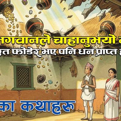 सूर्यनागको साहसिक प्रेमयात्रा । बोधिसत्त्व बाँदरको कथा । भगवानले चाहे आकश बाट धन आउँछ सूर्यनागको साहसिक प्रेमयात्रा । बोधिसत्त्व बाँदरको कथा । भगवानले चाहे आकश बाट धन आउँछ