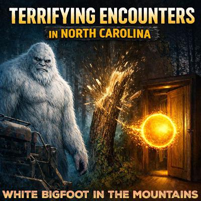 The White Sasquatch OF Evergreen North Carolina | Violent Tree Shaking in the Asheville Mountains