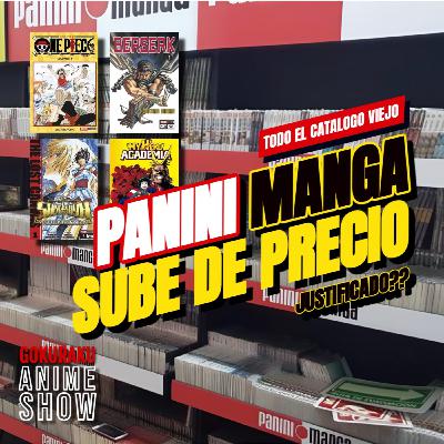 Subida de precio Panini Manga Mexico!