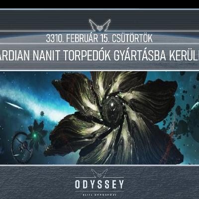 Galnet hírek: 3310. február 15. csütörtök - Guardian nanit torpedók gyártásba kerülnek Galnet hírek: 3310. február 15. csütörtök - Guardian nanit torpedók gyártásba kerülnek