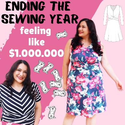 That amazing feeling! Fun sewing this knit crossover bodice! Nyoka (Sinclair). How to sew it :)
