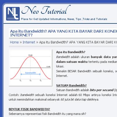 Apa itu Bandwidth? APA YANG KITA BAYAR DARI KONEKSI INTERNET?