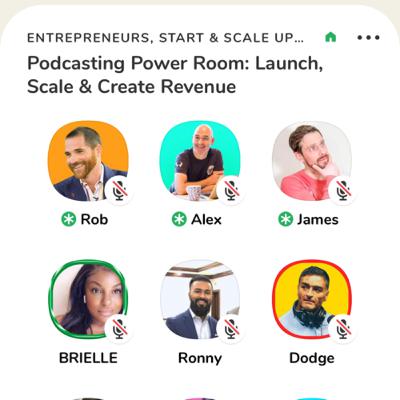 Podcasting Power Room: Launch, scale & Create Revenue