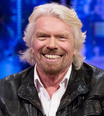Richard Branson, Billionaire Rebel Founder Virgin Group, built Virgin Music, Virgin Atlantic, & Virgin Galactic virgin.com