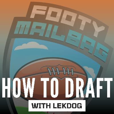 How To Draft with Lekdog (2026 Preseason)