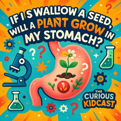 If I swallow a seed, will a plant grow in my stomach? | Crazy Science Questions If I swallow a seed, will a plant grow in my stomach? | Crazy Science Questions