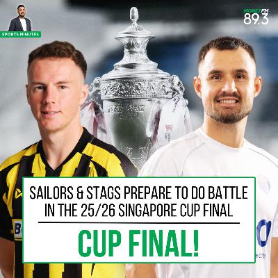 Sports Minutes: Bailey Wright & Trent Buhagiar ahead of Singapore Cup final between Lion City Sailors & BG Tampines Rovers