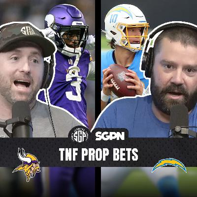Thursday Night Football Prop Bets: Vikings vs Chargers Preview | Sports Gambling Podcast (Ep. 2406)