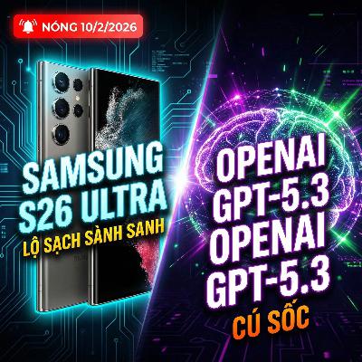 NÓNG 10/2/2026: Lộ Sạch Sành Sanh SAMSUNG GALAXY S26 ULTRA & Cú Sốc OpenAI GPT-5.3 NÓNG 10/2/2026: Lộ Sạch Sành Sanh SAMSUNG GALAXY S26 ULTRA & Cú Sốc OpenAI GPT-5.3