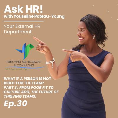What If a Person Is Not Right for the Team? Part 3: From Poor Fit to Culture Add, The Future of Thriving Teams! What If a Person Is Not Right for the Team? Part 3: From Poor Fit to Culture Add, The Future of Thriving Teams!