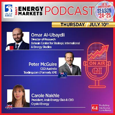 PODCAST: Daily Energy Markets - July 10th