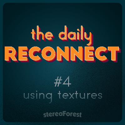 Reconnect with real & visualized textures, using anger for change