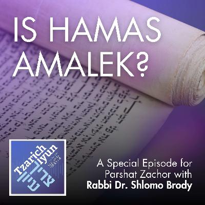 Is Hamas Amalek? A Special Episode for Parshat Zachor with Rabbi Dr. Shlomo Brody Is Hamas Amalek? A Special Episode for Parshat Zachor with Rabbi Dr. Shlomo Brody