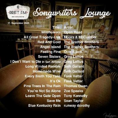 Songwriters Lounge vom 17. September 2025