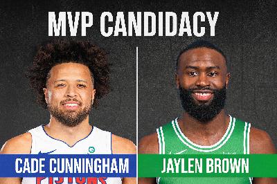Cade and Jaylen Brown not real MVP candidates?