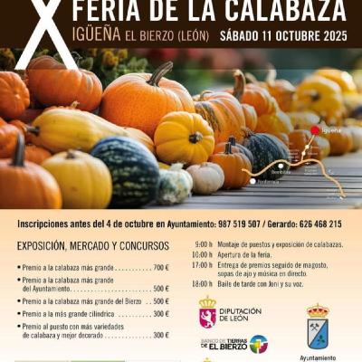 Feria Calabaza 8 octubre 2025