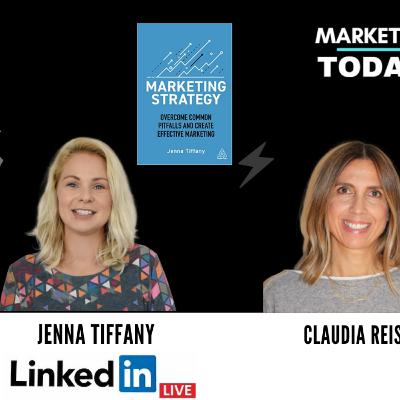 105 #MarketingToday Jenna Tiffany - Book Author Marketing Strategy