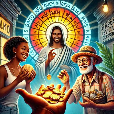 Ser santo não é sobre rezar mais — é sobre doar mais. Ser santo não é sobre rezar mais — é sobre doar mais.