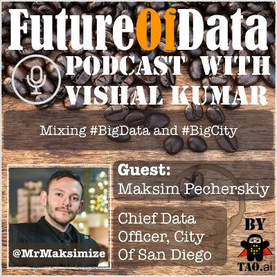 Understanding #BigData for #BigCities with Maksim ( @MrMaksimize @CityofSanDiego )