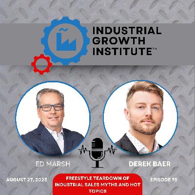 Busting Myths and Dropping Truths About B2B Industrial Sales with Derek Baer Busting Myths and Dropping Truths About B2B Industrial Sales with Derek Baer