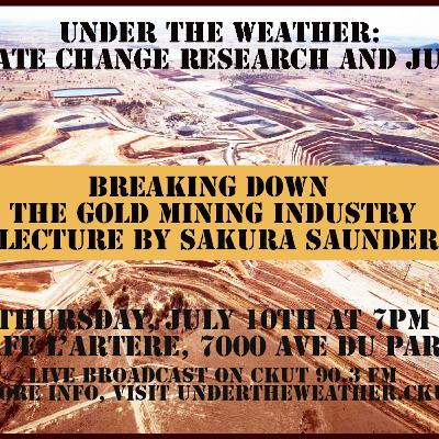 Sakura Saunders of Protest Barrick Sakura Saunders of Protest Barrick