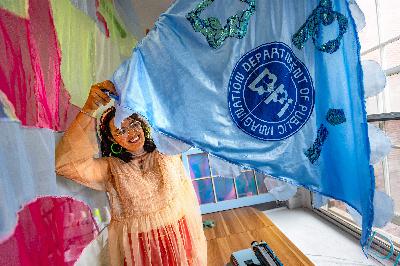 Artist crystal bi cultivates space for collective imagination