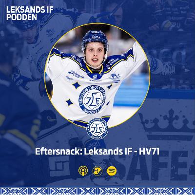 Eftersnack: Leksands IF - HV71