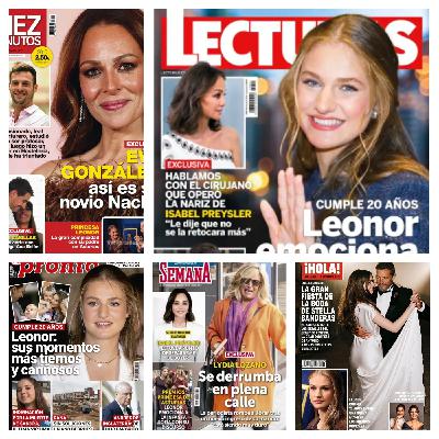 RICAS e FAMOSAS, repaso ás portadas das revistas do corazón 29-10-2025 RICAS e FAMOSAS, repaso ás portadas das revistas do corazón 29-10-2025