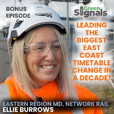 Ellie Burrows: In the hot seat for the biggest East Coast timetable change in a decade!