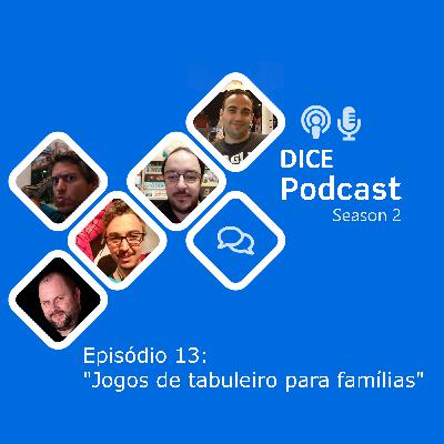 Dice Podcast - S02 - Ep13 - Jogos de tabuleiro para famílias