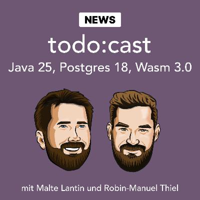 #132 News: Java 25, Postgres 18 und Wasm 3.0 Release, Alibaba Qwen3-Omni, Abu Dhabi K2 Think AI, Google kürzt Manager