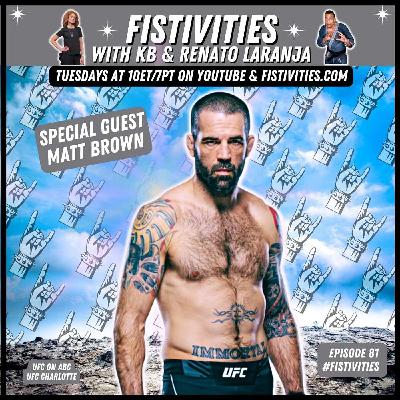 Fistivities 81: Matt Brown Talks Favorite UFC Fights, Old Heroin Habit, Witnessing Dimebag's Death Fistivities 81: Matt Brown Talks Favorite UFC Fights, Old Heroin Habit, Witnessing Dimebag's Death
