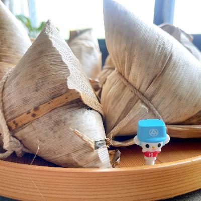 台湾のちまきをいただく